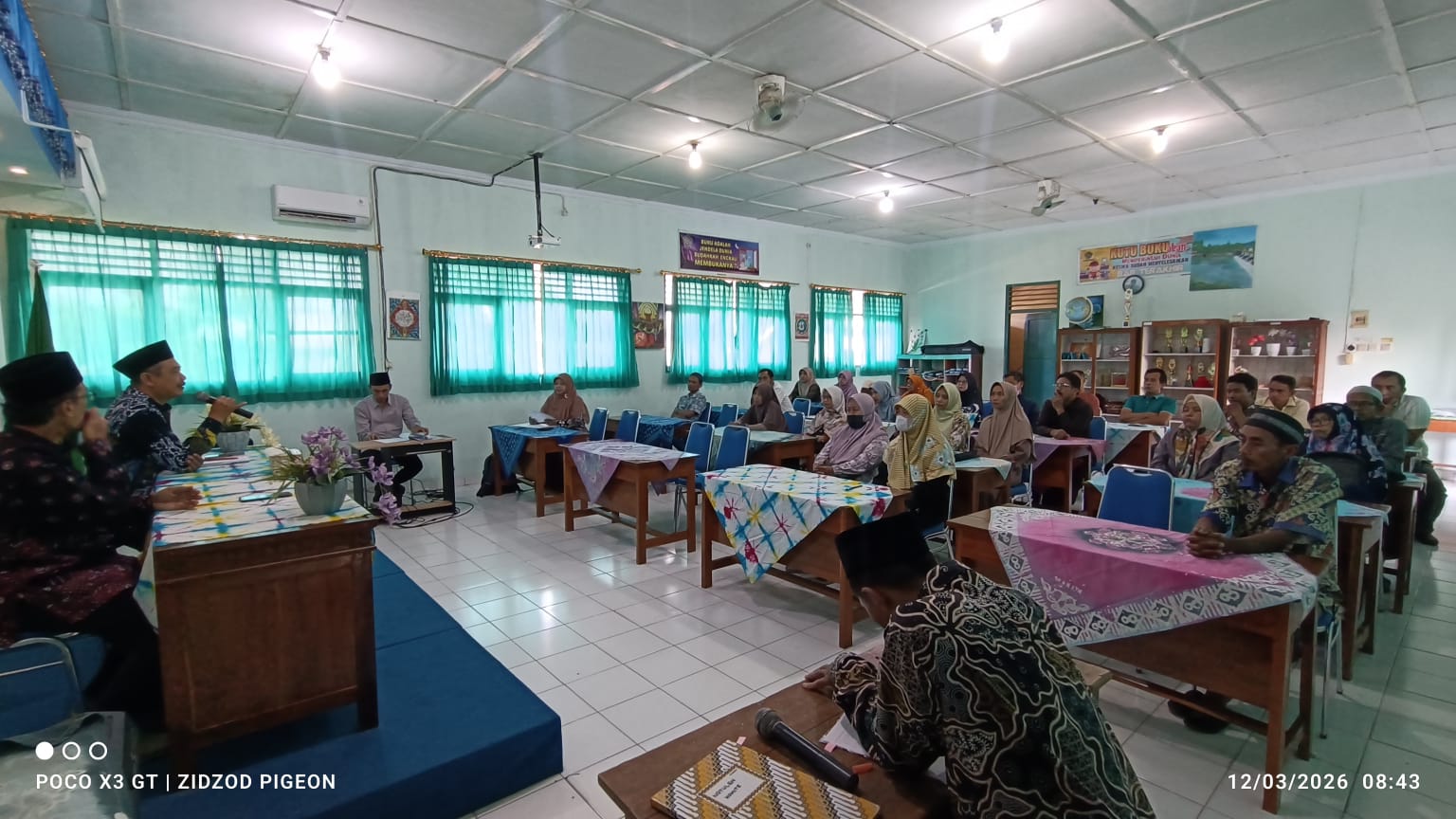 PMBM JPTT MTsN 6 Kulon Progo Rampung, Calon Murid Baru Lapor Diri